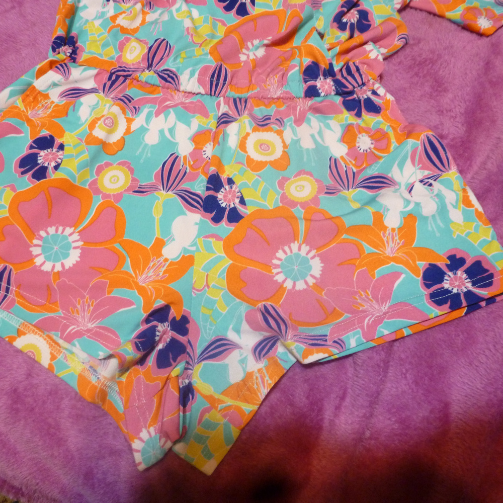 Romper Macbeth Collection Long Sleeve Stretchy S